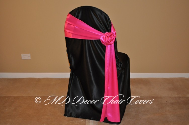 Hot Pink Rose Style On The Side