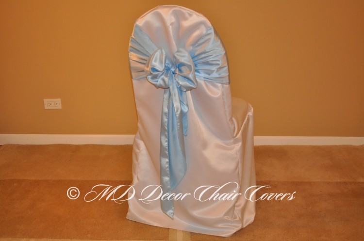 Light Blue Butterfly Bow Style