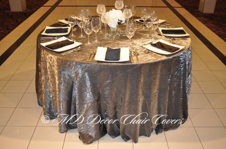 Silver-Crushed-Satin-Tablecloth