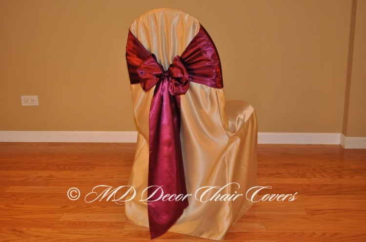 Wine Butterfly Bow Style